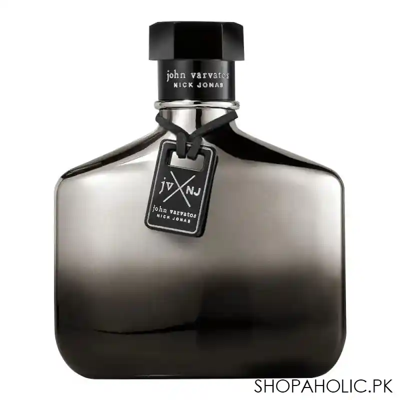 john varvatos nick jonas silver limited edition eau de toilette, fragrance for men, 125ml main image