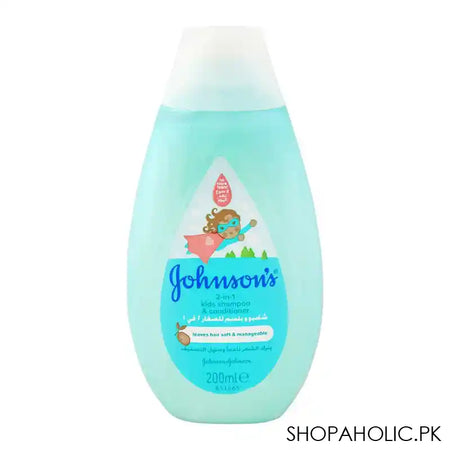 Johnson's 2-In-1 Kids Shampoo & Conditioner, 200ml - Image 3