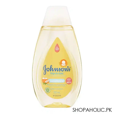 Johnson Top-To-Toe Hair & Body Baby Bath, 200ml - Main Image