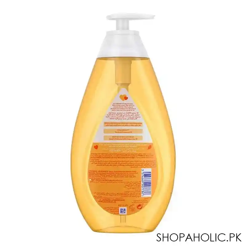 johnson's as gentle to eye as pure water 0% alcohol baby shampoo, uae, 750ml image2