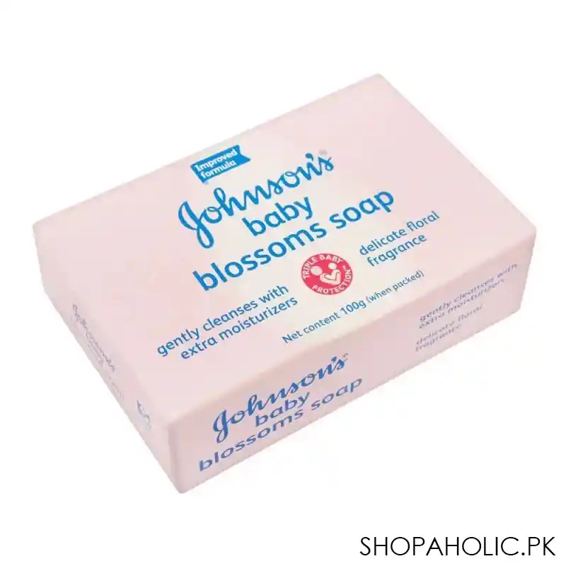 johnson's baby blossoms soap, 100g image2