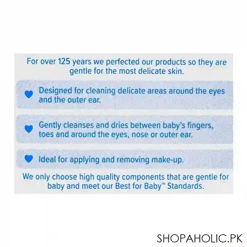 johnson's baby cotton buds, 100 pack image3