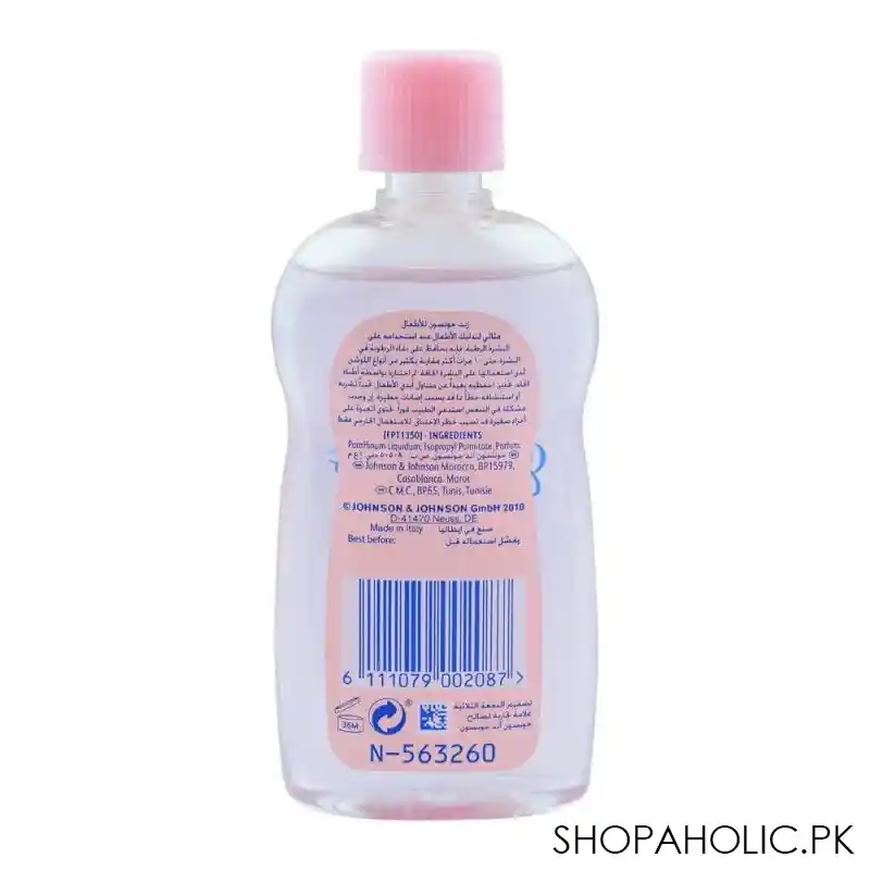 johnson's baby oil, 100ml image2