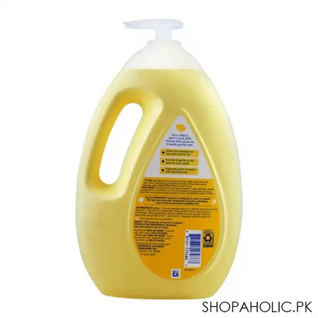 johnson's head to toe wash & shampoo, newborn, paraben & sulfate free, 1000ml image2