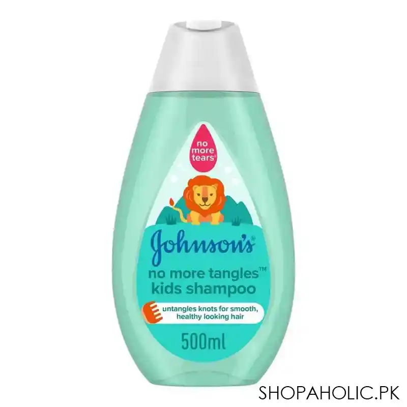 johnson's no more tangles kids shampoo, 500ml main image