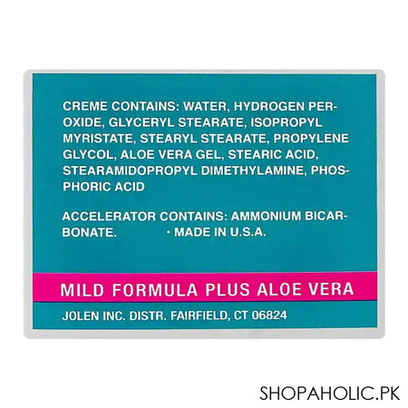 Jolen Creme Bleach Aloe Vera, 28g - Image 2