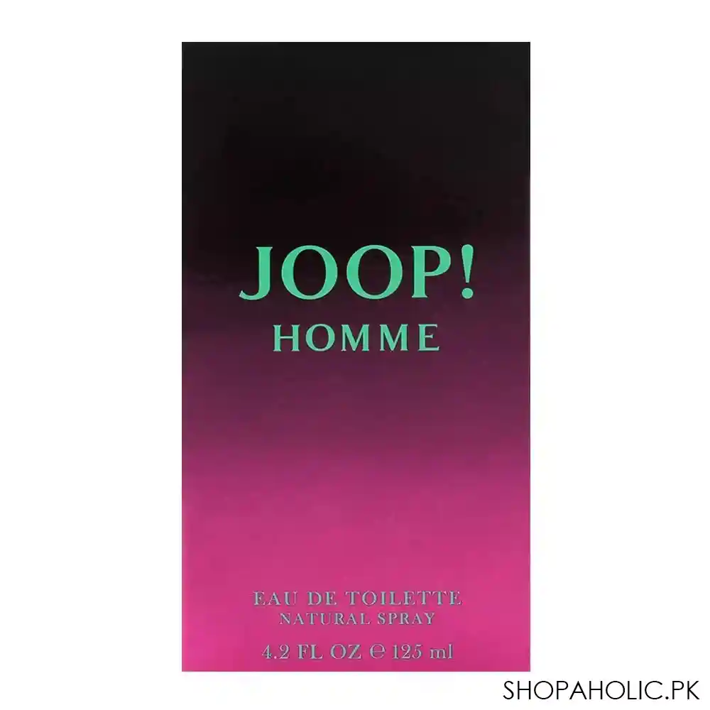 joop homme eau de toilette 125ml image2
