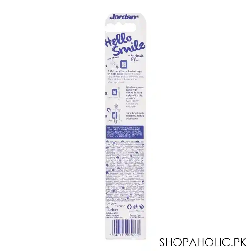 jordan hello smile magnetic handle toothbrush soft, 10246 image2