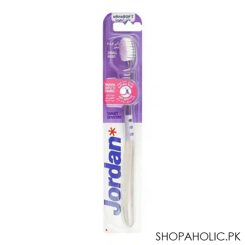 jordan target sensitive toothbrush ultra soft, 10236 main image