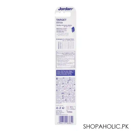 jordan target white toothbrush medium, 10244 image2