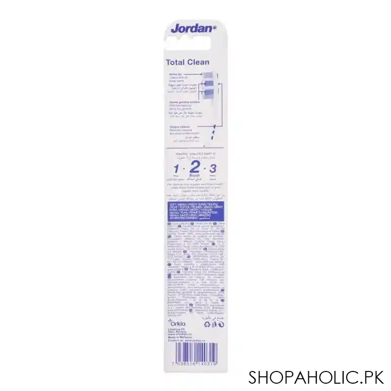jordan whote mouth total clean toothbrush soft, 10227 image2
