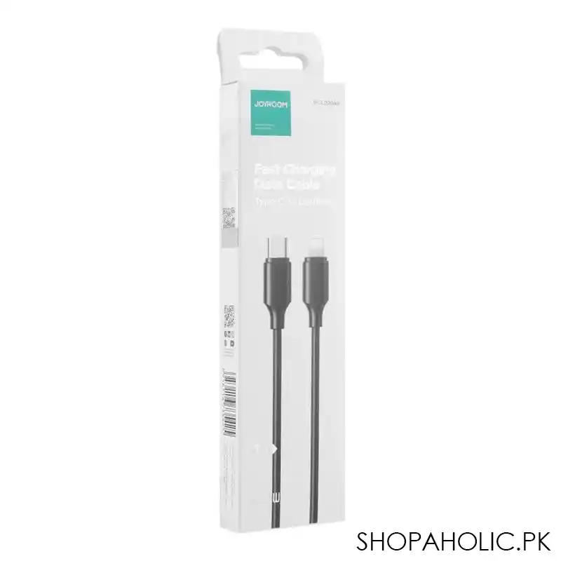 joyroom 20w type c to lightening fast charging data cable, 1m, black, s cl020a9 main image