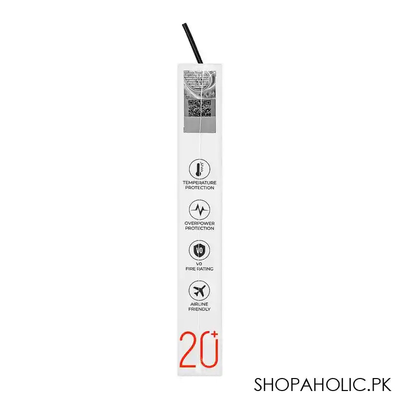 Joyroom Super Fast Charging 20000mAh Power Bank, 22.5W, JR-QP192 Black - Image 2