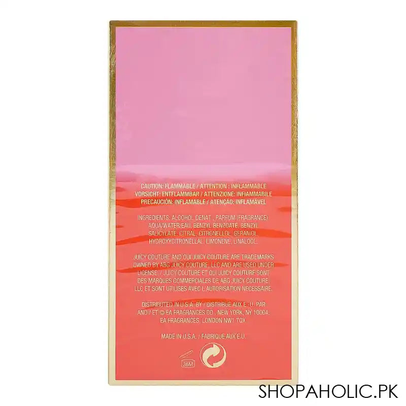 Juicy Couture OUI, Eau de Parfum, For Women, 100ml - Image 2
