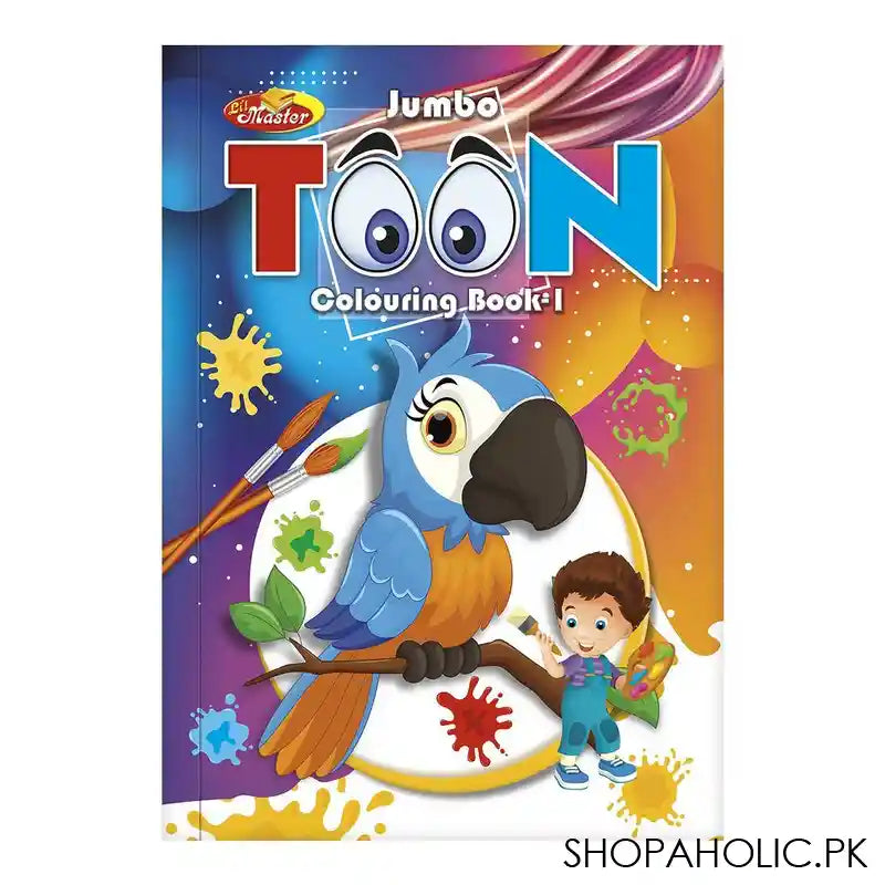 Jumbo Toon Coloring, Book-1 - Image 3