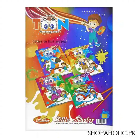 Jumbo Toon Coloring, Book-1 - Image 2