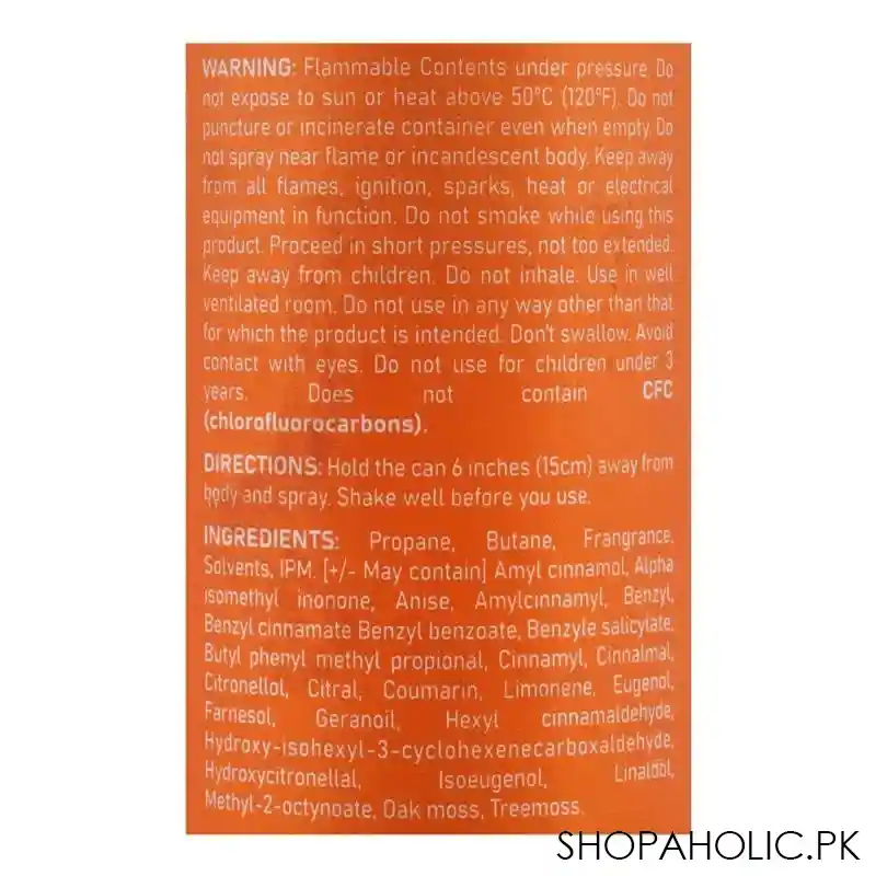 junaid jamshed club house perfume body spray, 200ml image3