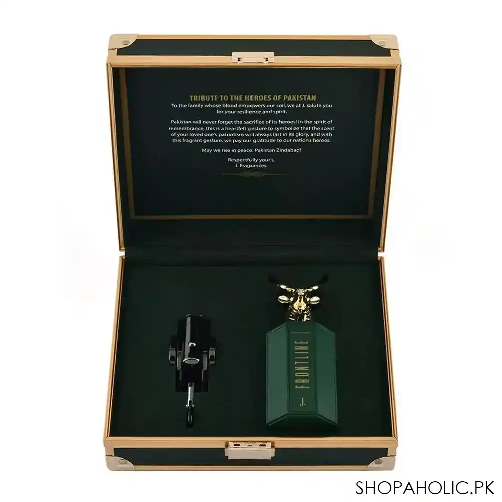 junaid jamshed front line pour homme, fragrance for men, 100ml image5
