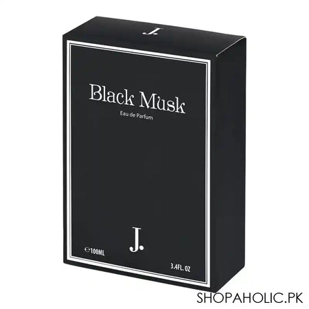 Junaid Jamshed J. Black Musk, Eau de Parfum, For Men, 100ml - Image 2