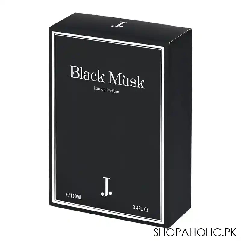 Junaid Jamshed J. Black Musk, Eau de Parfum, For Men, 100ml - Image 2
