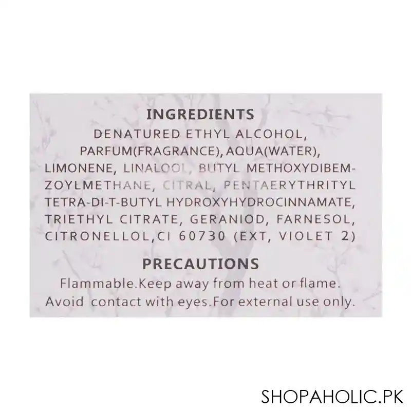 junaid jamshed j. floral affair pour femme eau de parfum, for women, 100ml image4