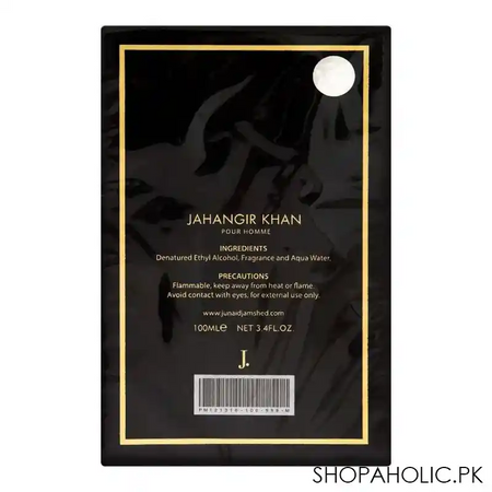 junaid jamshed j. jahangir khan 555 pour homme, eau de parfum, fragrance for men, 100ml image4