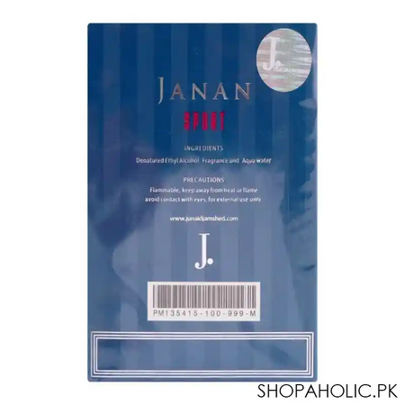 junaid jamshed j. janan sport eau de parfum, fragrance for men, 100ml image4