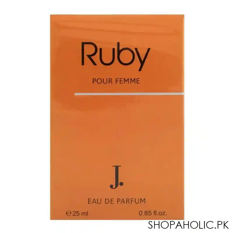 junaid jamshed j. ruby women eau de parfum, 25ml image2