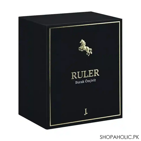 junaid jamshed j. ruler burak ozcivit eau de parfum, for men, 80ml main image