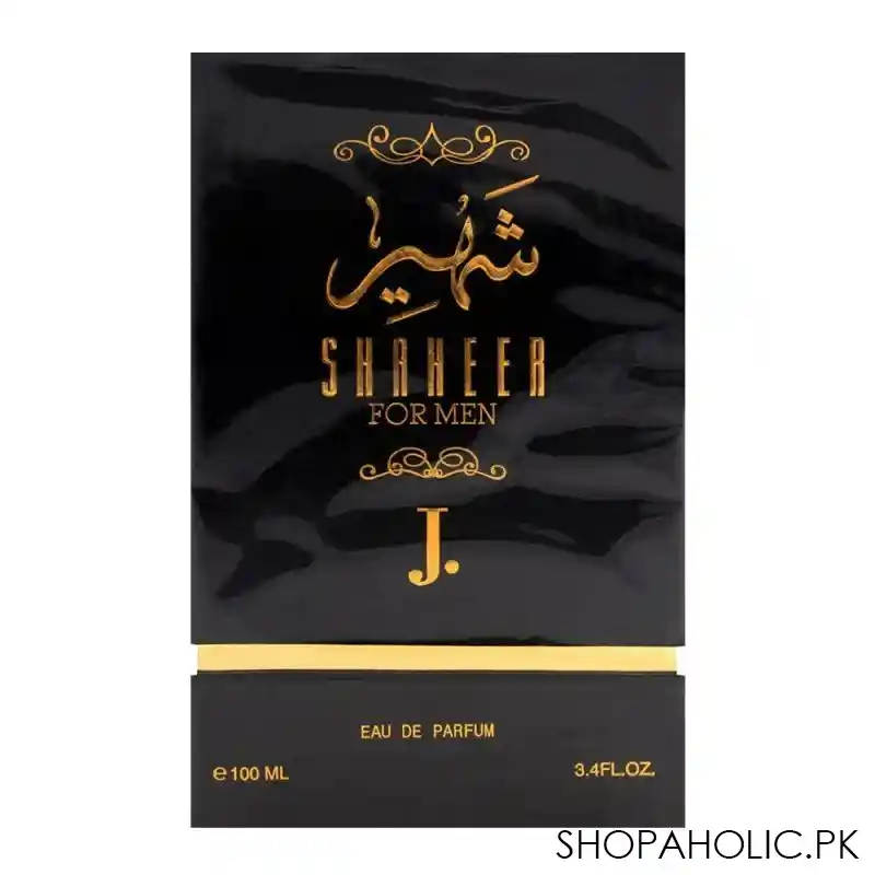 junaid jamshed j. shaheer for men eau de parfum, 100ml image3