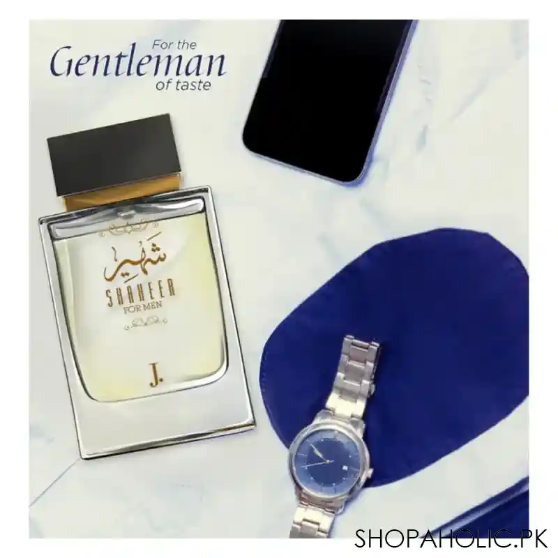 junaid jamshed j. shaheer for men eau de parfum, 100ml main image