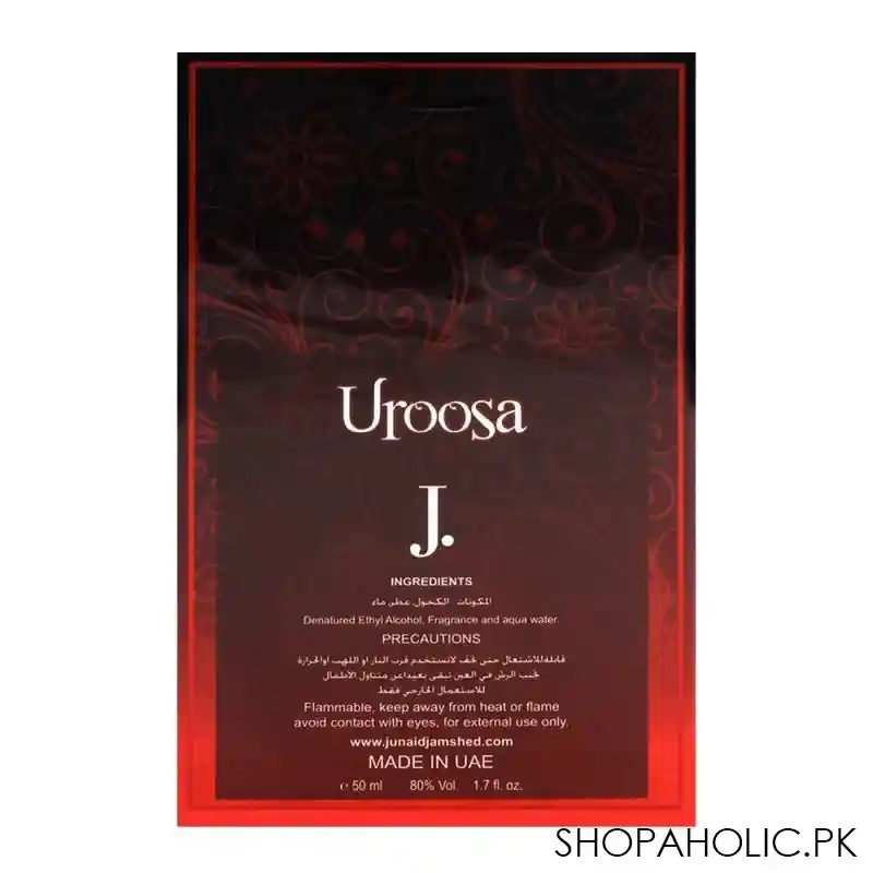 junaid jamshed j. uroosa eau de parfum 50ml image4