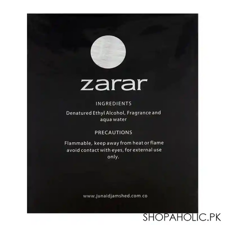 junaid jamshed j. zarar for men eau de parfum, 100ml image4