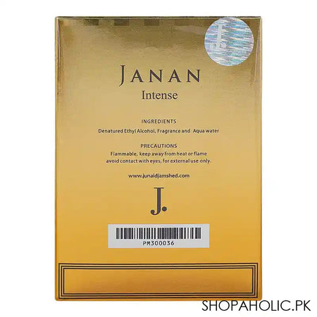 Junaid Jamshed Janan Intense, Eau de Parfum, For Men, 100ml - Image 4