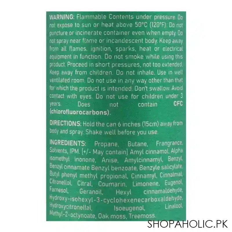junaid jamshed mirage perfume body spray, 200ml image3