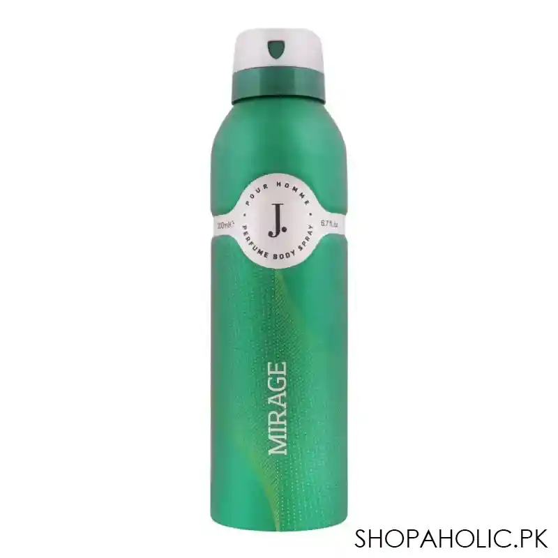 junaid jamshed mirage perfume body spray, 200ml main image