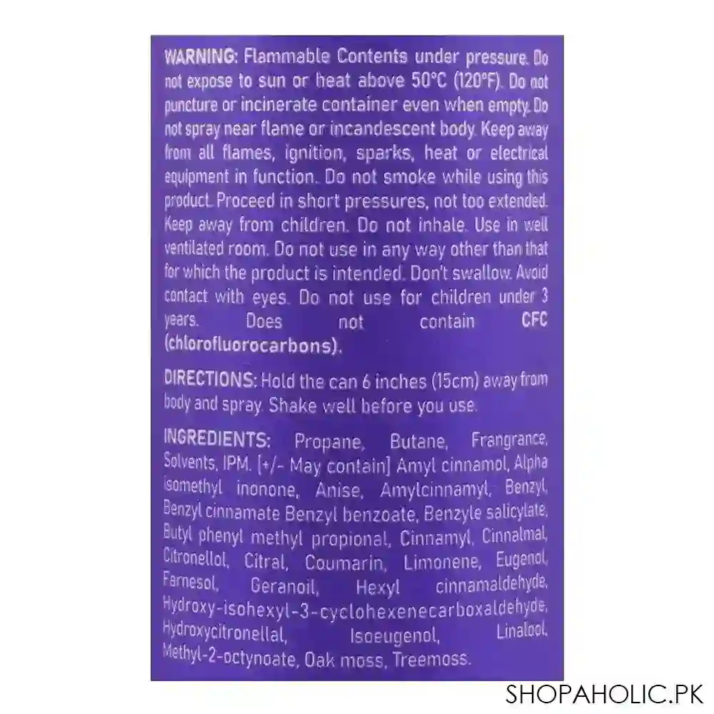 junaid jamshed ocean perfume body spray, 200ml image3