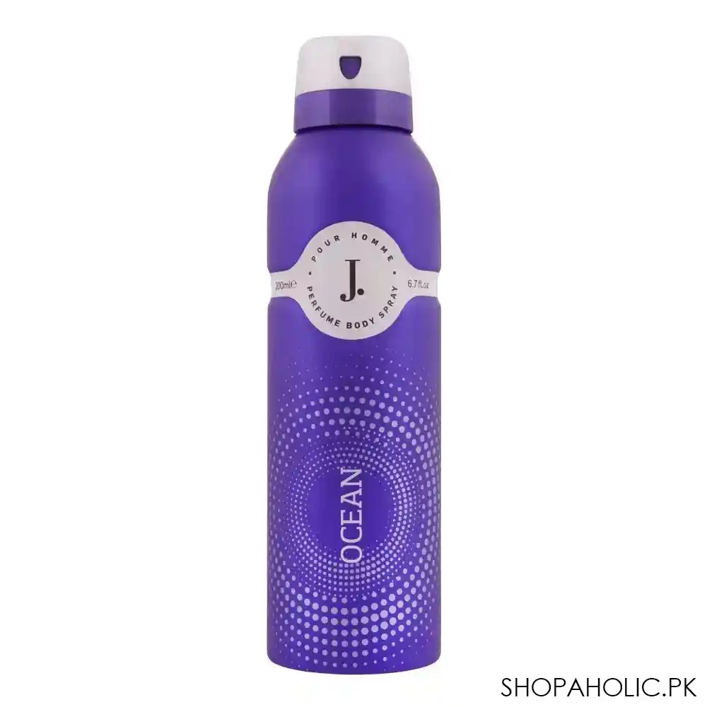 junaid jamshed ocean perfume body spray, 200ml main image