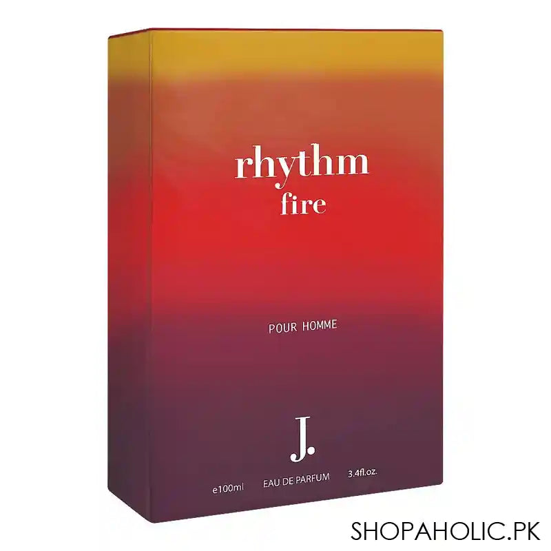 Junaid Jamshed Rhythm Fire Pour Homme, Eau de Parfum, For Men, 100ml - Image 4