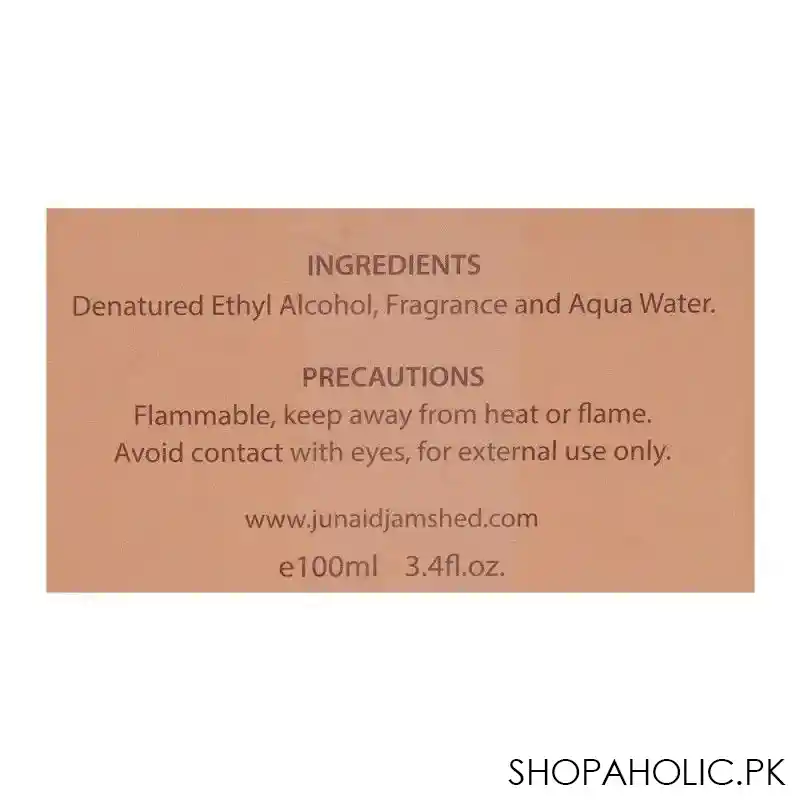 junaid jamshed smash sania mirza perfume, 100ml image5