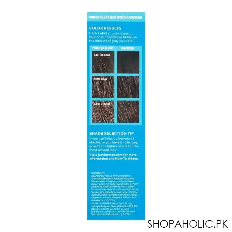 just for men beard color, darkest brown, m 50 image3