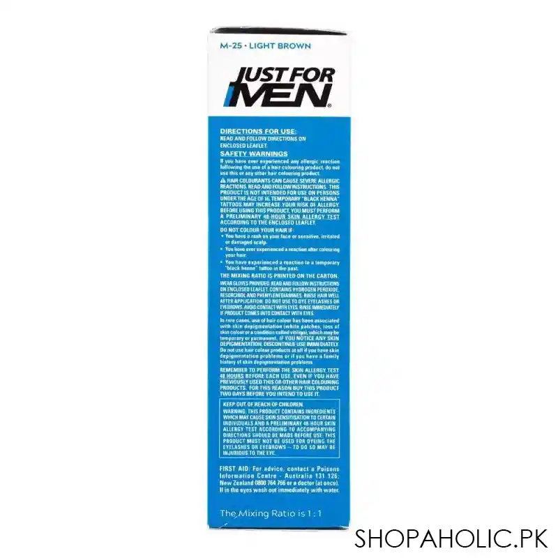just for men moustache & beard colour, m 25 light brown image3