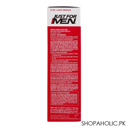 Just For Men Shampoo-In Hair Colour, H-25 Light Brown - Image 2