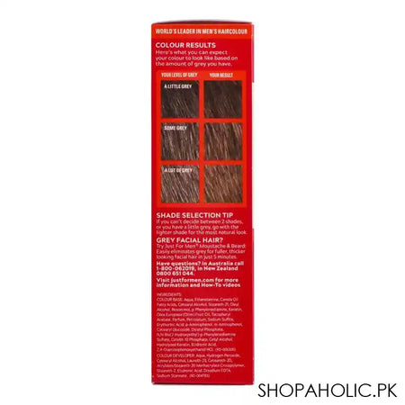 Just For Men Shampoo-In Hair Colour, H-25 Light Brown - Image 3