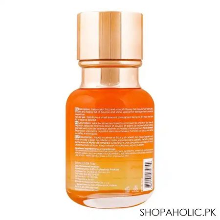 justk biotin, keratin protein, smooth repairing hair serum, 50ml image2