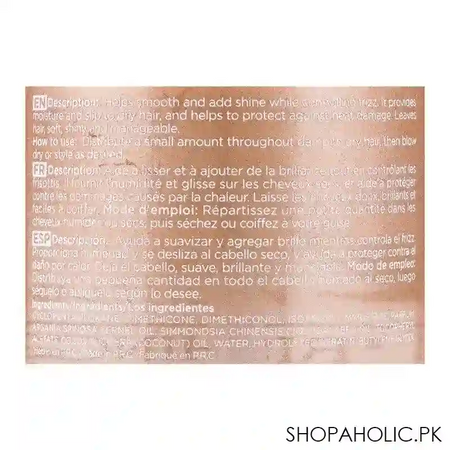 justk jojoba oil, coconut oil, moisture nourishing hair serum, 50ml image3