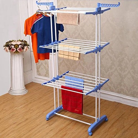 Spray Painting Clothes Hanger – White Light Blue main image
