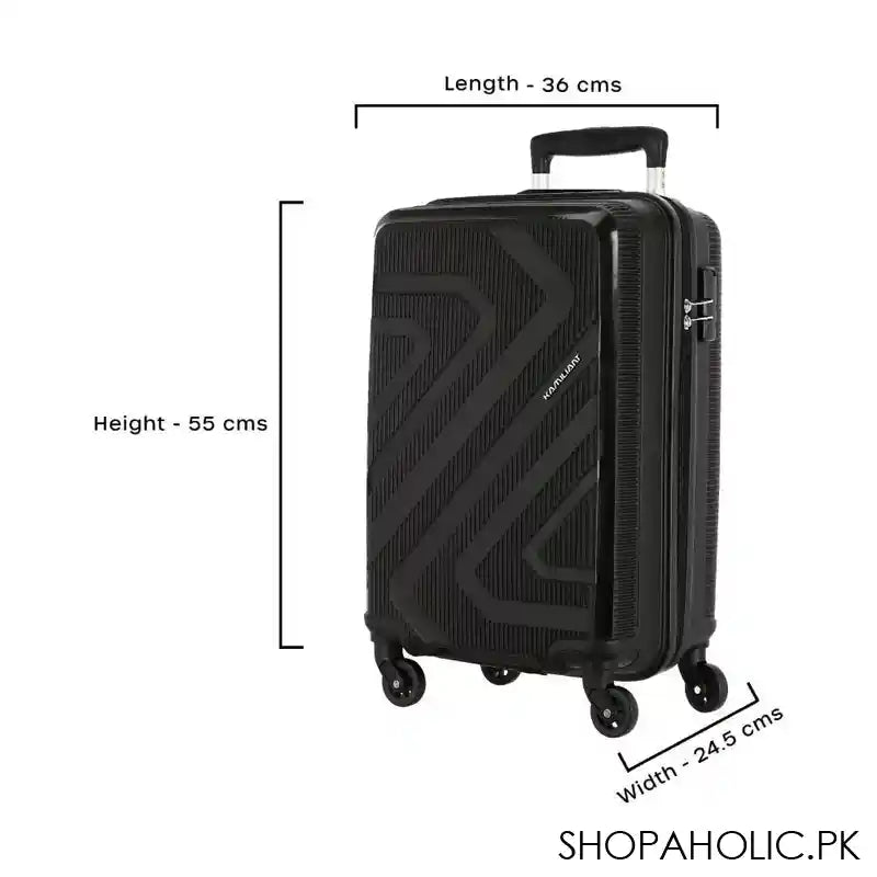 Kamiliant Luggage Kiza, Small, 55x37.5x24 cm, Black - Image 3