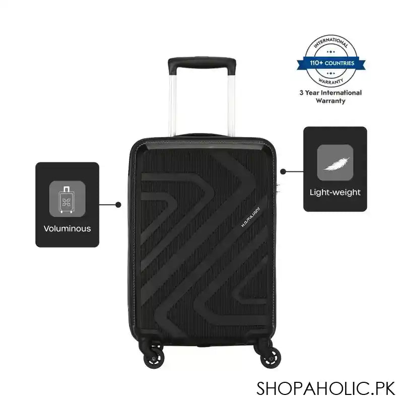 Kamiliant Luggage Kiza, Small, 55x37.5x24 cm, Black - Image 4