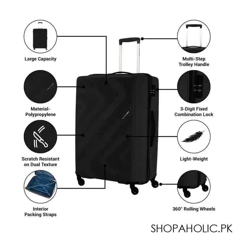 Kamiliant Luggage Kiza, Small, 55x37.5x24 cm, Black - Image 6